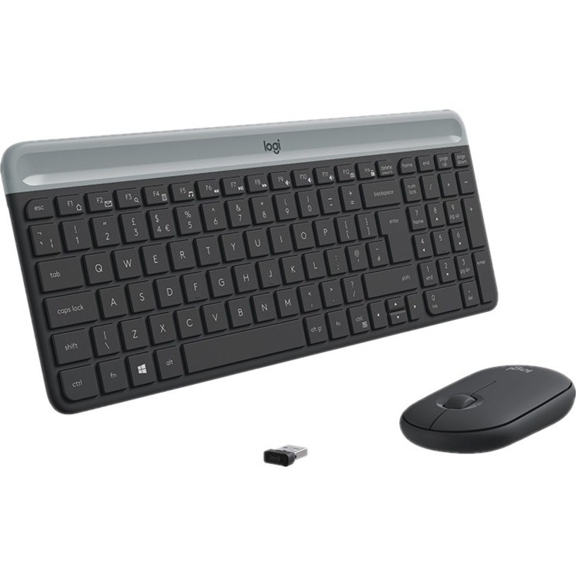 Logitech MK470 Keyboard & Mouse - QWERTY - Italian