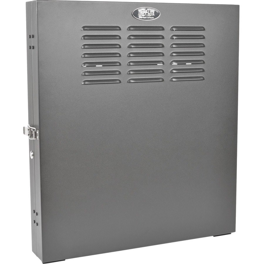 Eaton Tripp Lite Series SmartRack 2U Low-Profile Vertical-Mount Switch-Depth Wall-Mount Rack Enclosure Cabinet