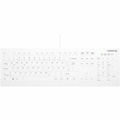 Active Key AK-C8112 Keyboard - Cable Connectivity - USB Type A Interface - White