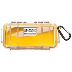 Pelican 1030 Carrying Case Multipurpose - Clear, Yellow