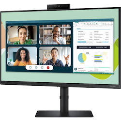 Samsung Professional S24A400VEN 24" Webcam Full HD LCD Monitor - 16:9 - Black