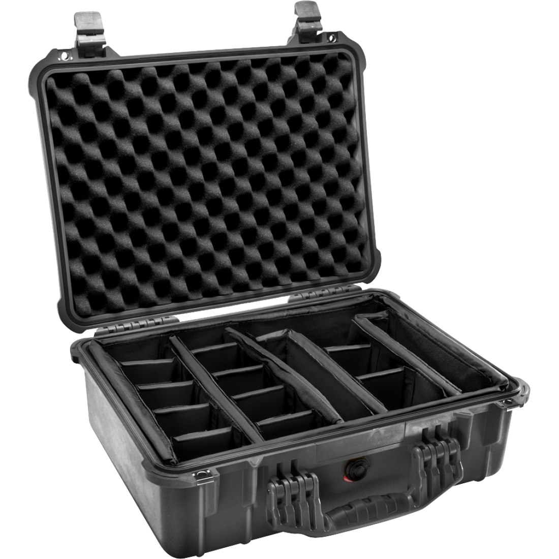 Pelican 1520 Case With Padded Dividers - Black