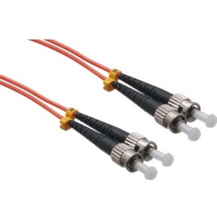 Axiom ST/ST Multimode Duplex OM2 50/125 Fiber Optic Cable 2m - TAA Compliant