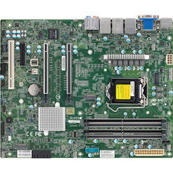 Supermicro X12SCA-F Workstation Motherboard - Intel W480 Chipset - Socket LGA-1200 - ATX