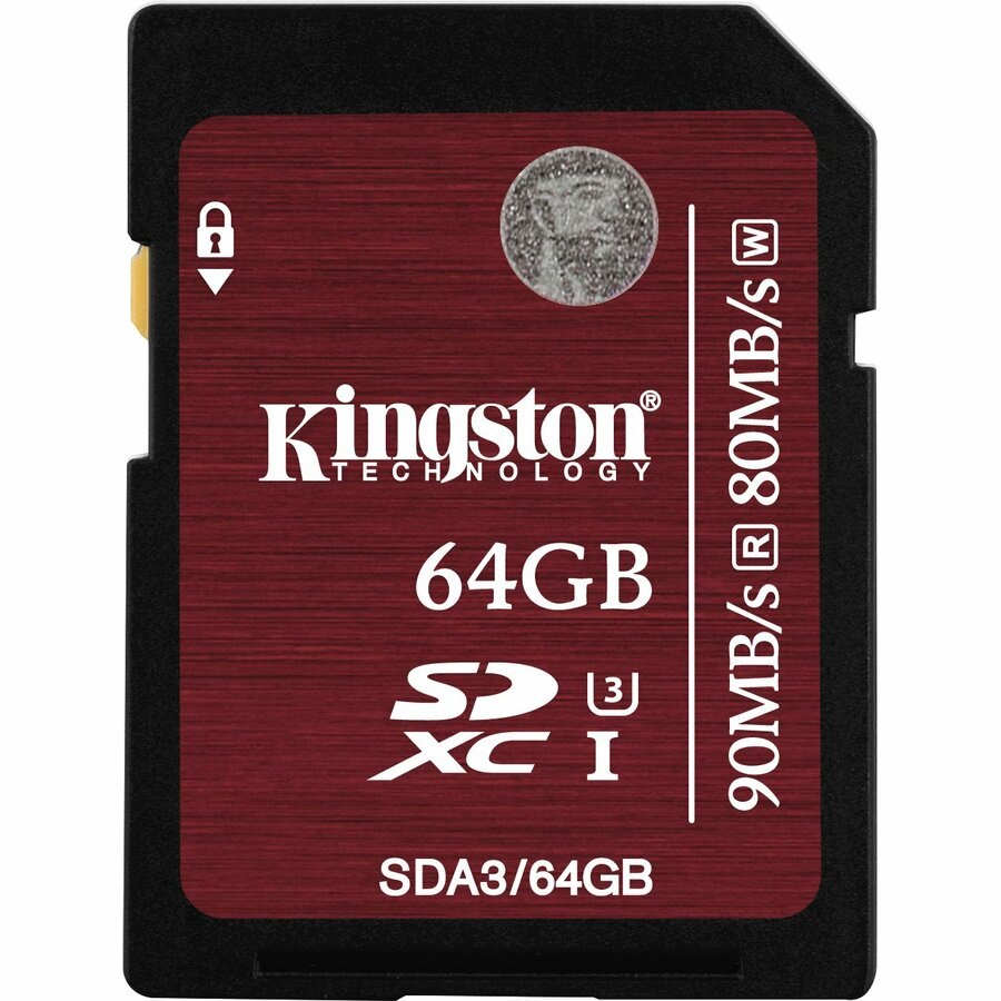 Kingston 64 GB Class 3/UHS-I SDXC