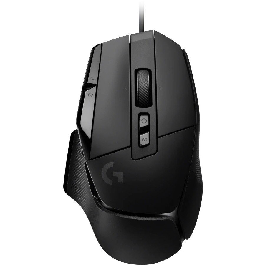 Logitech G G502 X Gaming Mouse - USB Type C - Optical - 13 Programmable Button(s) - Black