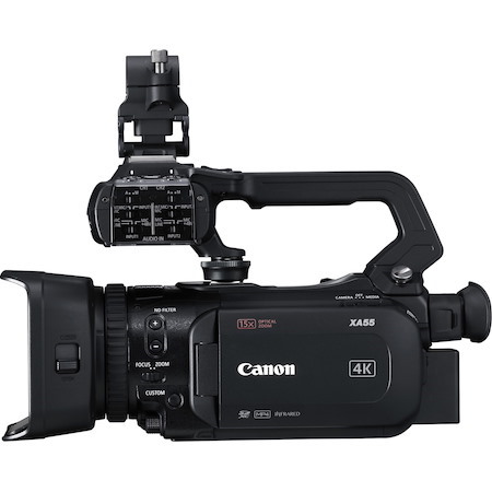Canon XA55 Digital Camcorder - 7.6 cm (3") LCD Touchscreen - CMOS - 4K