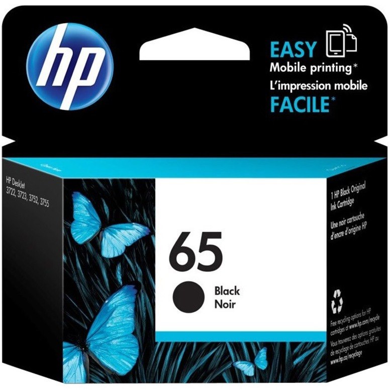 HP 65 Original Inkjet Ink Cartridge - Black Pack
