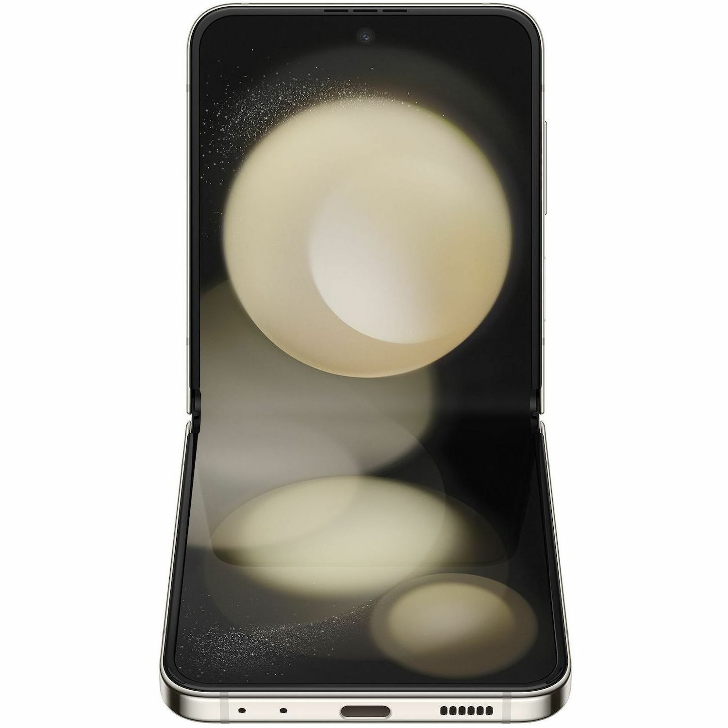 Samsung Galaxy Z Flip5 SM-F731B 256 GB Smartphone - 6.7" Flexible Folding Screen Dynamic AMOLED Full HD Plus 2640 x 1080 - Octa-core (Cortex X3Single-core (1 Core) 3.36 GHz + Cortex A715 Dual-core (2 Core) 2.80 GHz + Cortex A710 Dual-core (2 Core) 2.80 GHz) - 8 GB RAM - Android 13 - 5G - Cream