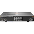 Aruba 8 Ports Manageable Ethernet Switch - 10 Gigabit Ethernet, Gigabit Ethernet - 10/100/1000Base-T, 10GBase-X - Refurbished