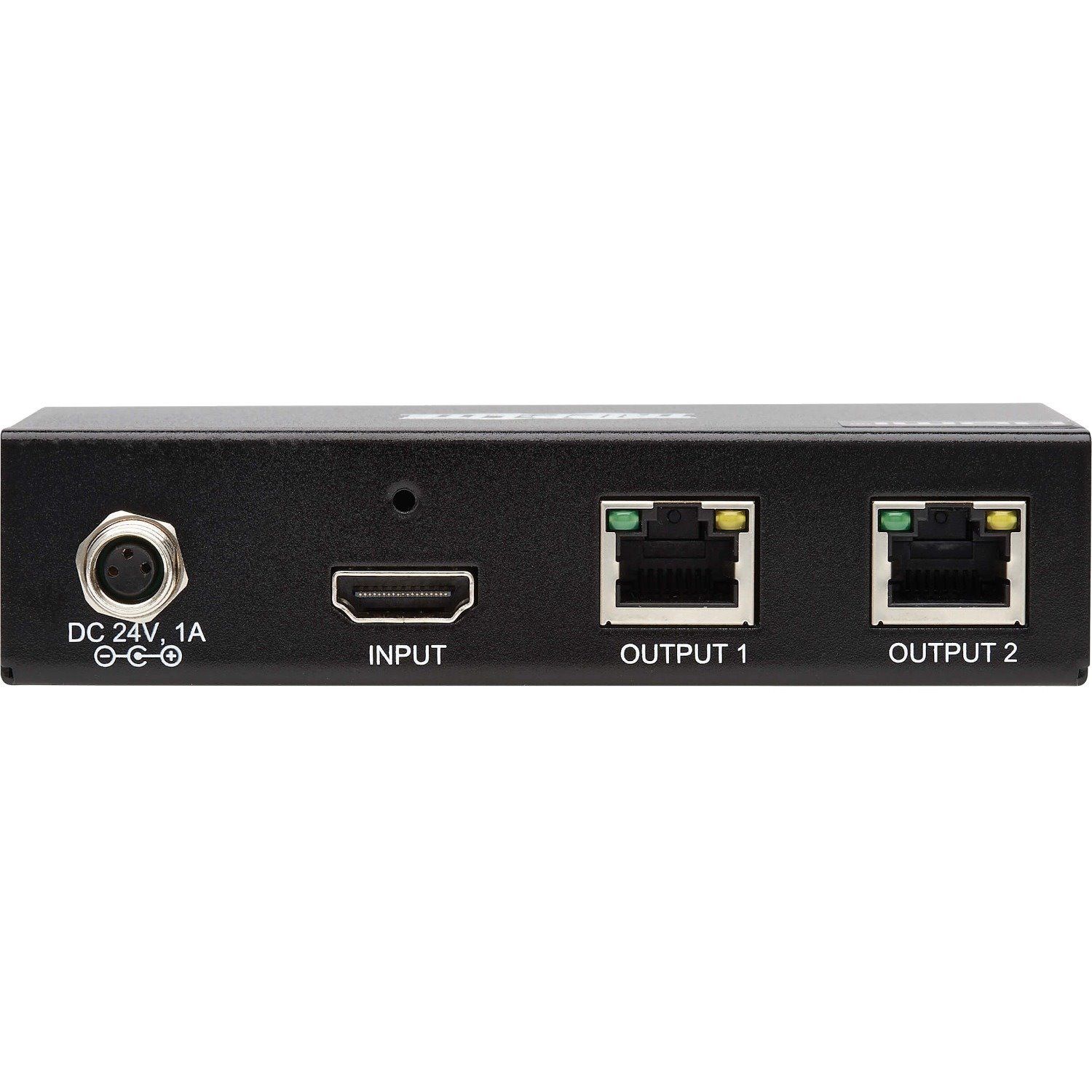 Tripp Lite by Eaton 2-Port HDMI over Cat6 Splitter - 4K 60 Hz, HDR, 4:4:4, PoC, HDCP 2.2, 230 ft. (70.1 m), TAA