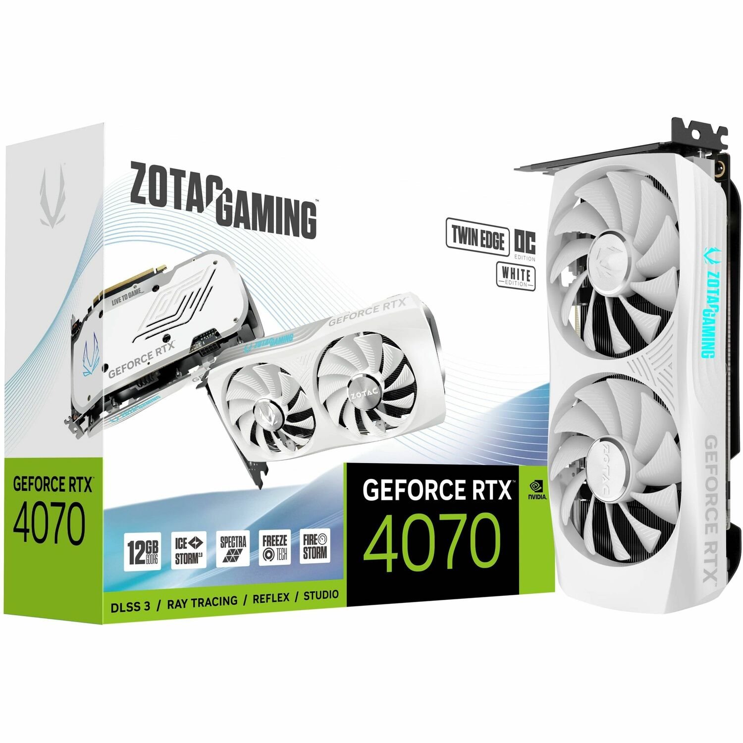 Zotac NVIDIA GeForce RTX 4070 Graphic Card - 12 GB GDDR6