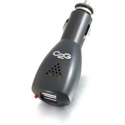 C2G 2-Port USB Car Charger - DC Adapter - Phone Charger Adapter