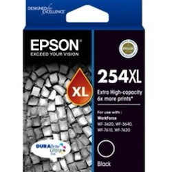 Epson DURABrite Ultra 254XL Original Extra High Yield Inkjet Ink Cartridge - Black - 1 Pack