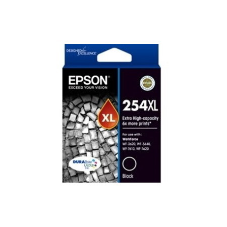 Epson DURABrite Ultra 254XL Original Extra High Yield Inkjet Ink Cartridge - Black - 1 Pack