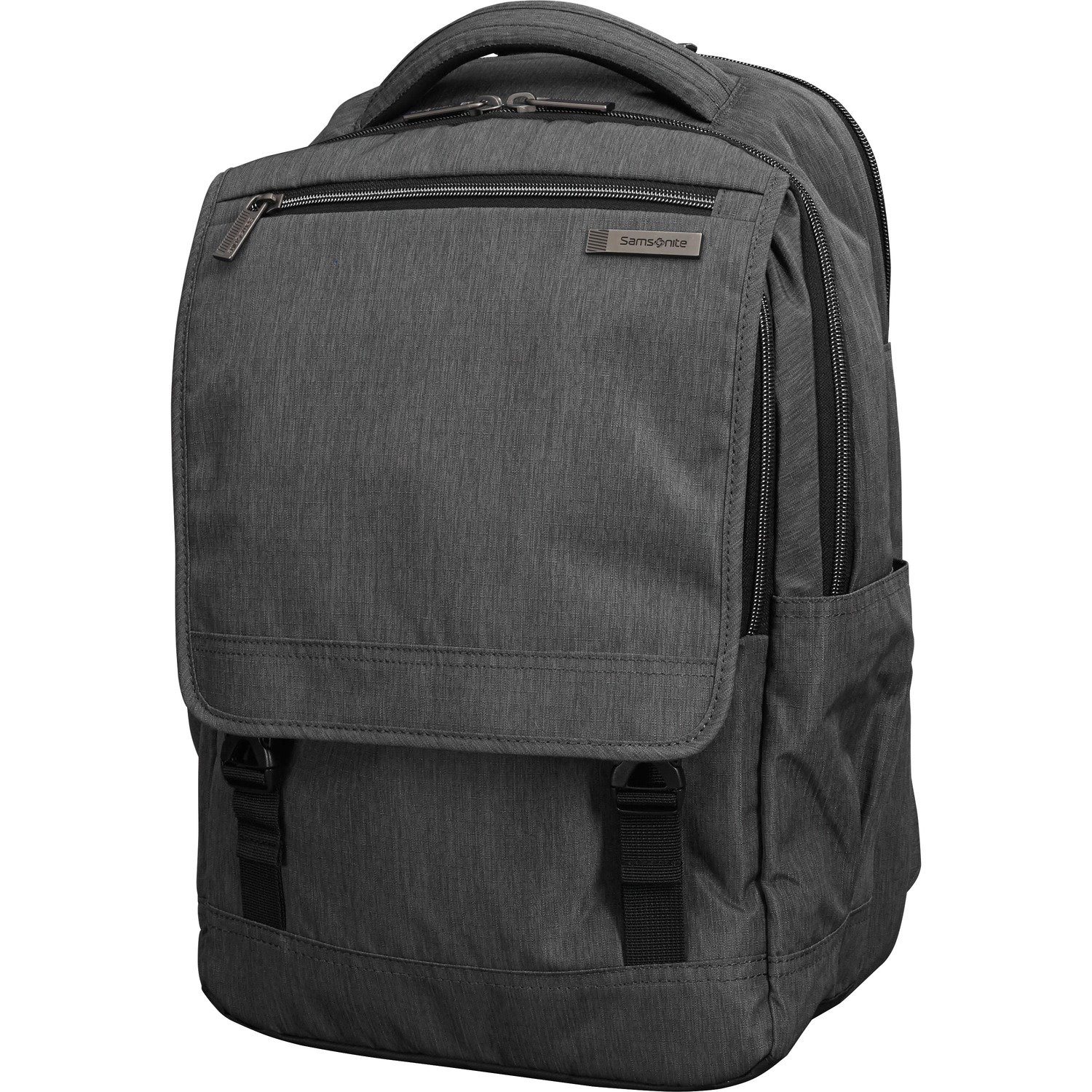 Samsonite Modern Utility Carrying Case (Backpack) for 15.6" Apple iPad Notebook - Charcoal, Charcoal Heather