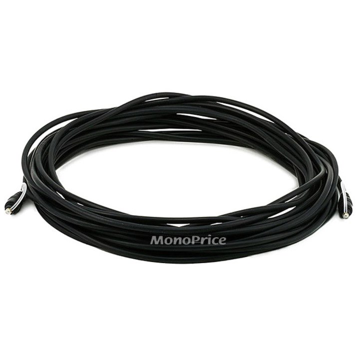 Monoprice 35ft Optical Toslink 5.0mm OD Audio Cable