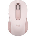 Logitech Signature M650 Mouse - Bluetooth/Radio Frequency - USB - Optical - 5 Button(s) - 5 Programmable Button(s) - Rose