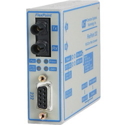 Omnitron Systems FlexPoint 232 Baud Rate Autosensing RS-232 to Fiber Media Converter