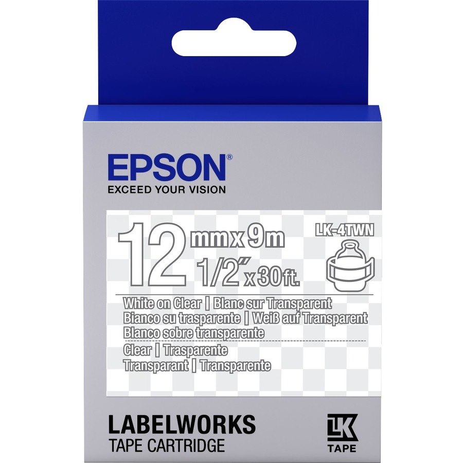 Epson LabelWorks LK-4TWN Label Tape