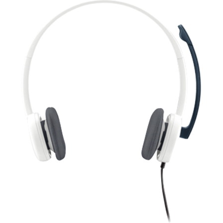 Logitech H150 Wired Over-the-head Stereo Headset - White