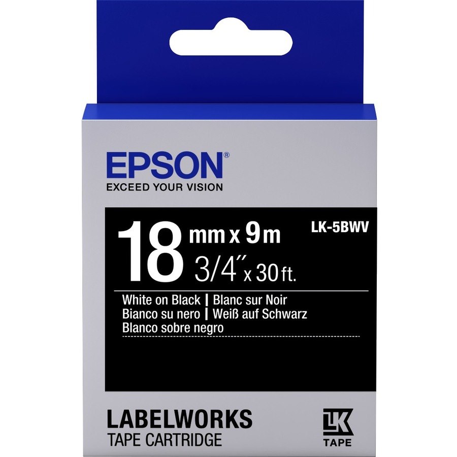 Epson LabelWorks LK-5BWV Label Tape