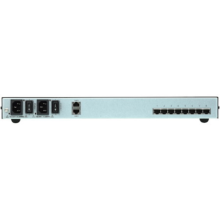 ATEN 8-Port Serial Console Server with Dual Power/LAN
