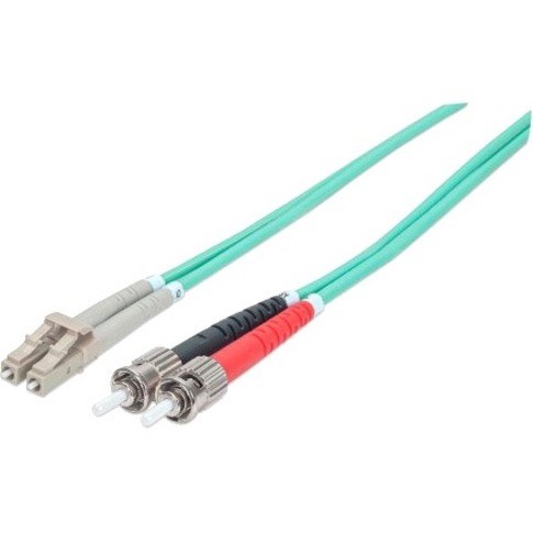 Intellinet 1M 3FT ST/LC Multi Mode Fiber Cable