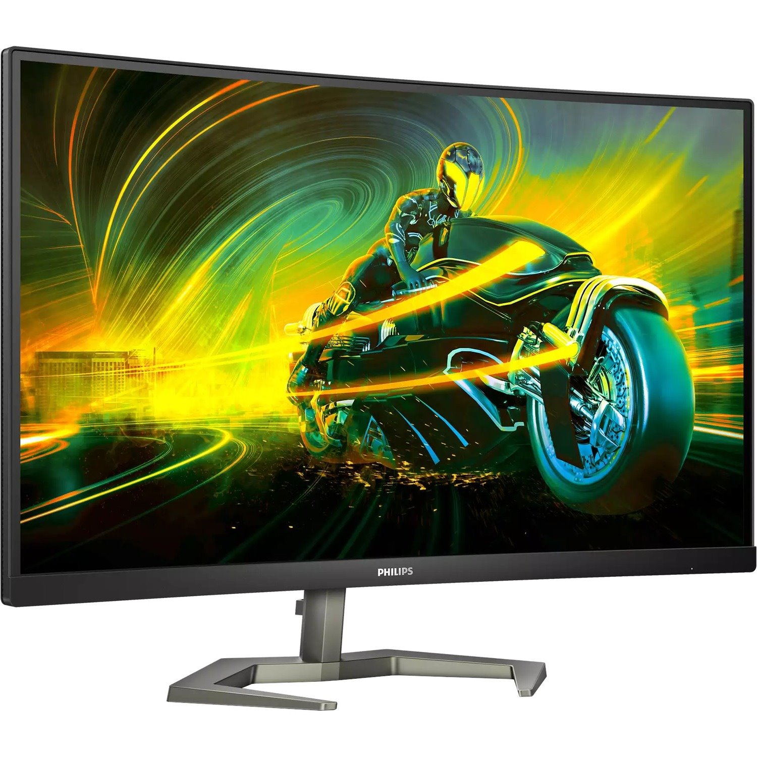 Philips Momentum 27M1C5500VL 27" Class WQHD Curved Screen Gaming LCD Monitor - 16:9 - Textured Black