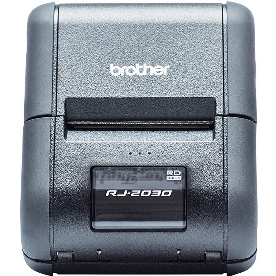 Brother RuggedJet RJ-2030 Mobile Direct Thermal Printer - Monochrome - Portable - Receipt Print - USB - Bluetooth - Battery Included