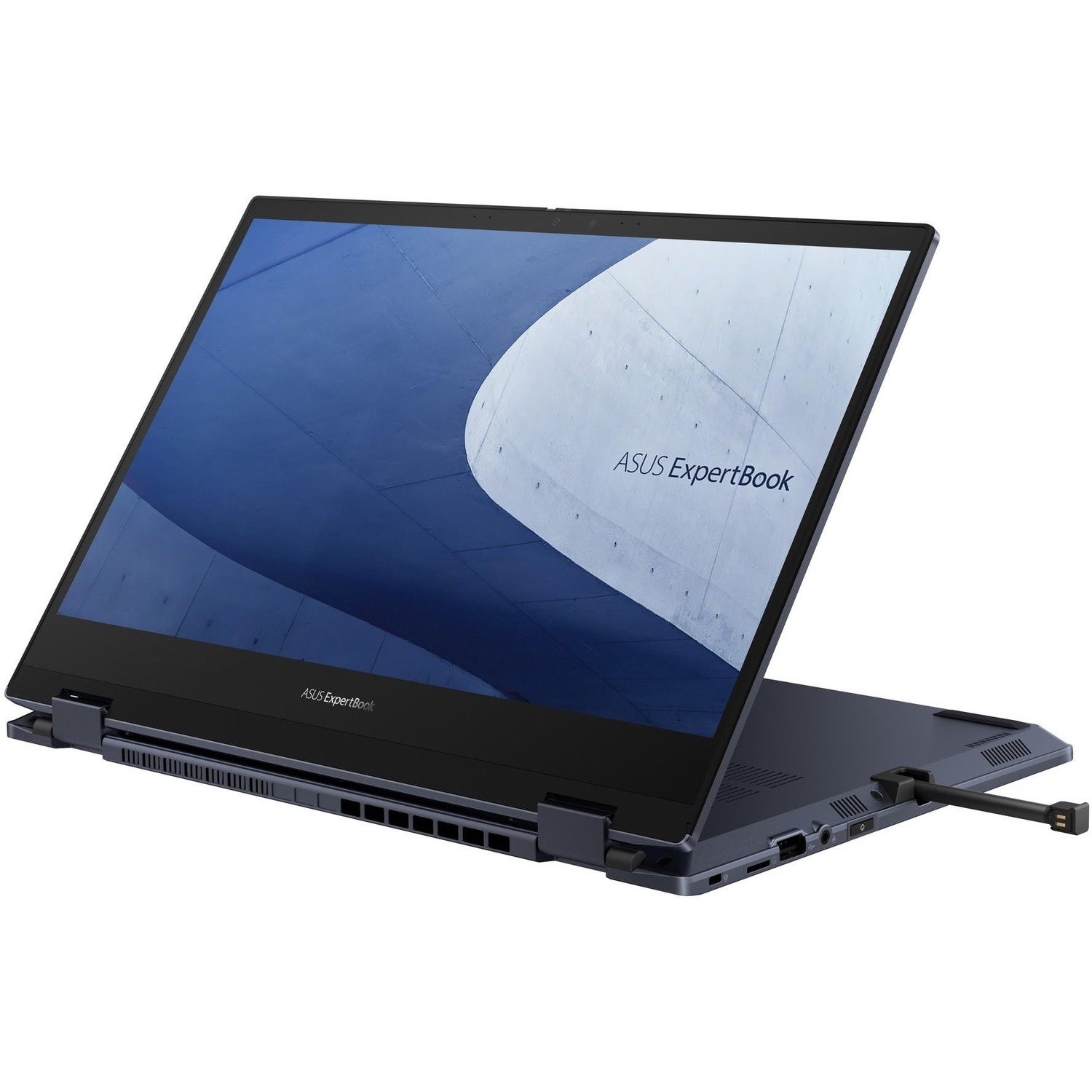 Asus ExpertBook B5 Flip B5402F B5402FBA-Q53P-CB 14" Touchscreen Convertible 2 in 1 Notebook - Full HD - Intel Core i5 12th Gen i5-1240P - 8 GB - 256 GB SSD - Star Black