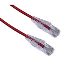 Axiom 8FT CAT6A BENDnFLEX Ultra-Thin Snagless Patch Cable 650mhz (Red)