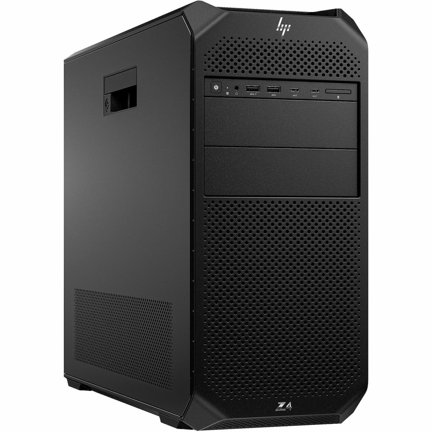 HP Z4 G5 Workstation - 1 x Intel Xeon W w5-2445 - 64 GB - 2 TB HDD - 2 TB SSD - Tower - Black