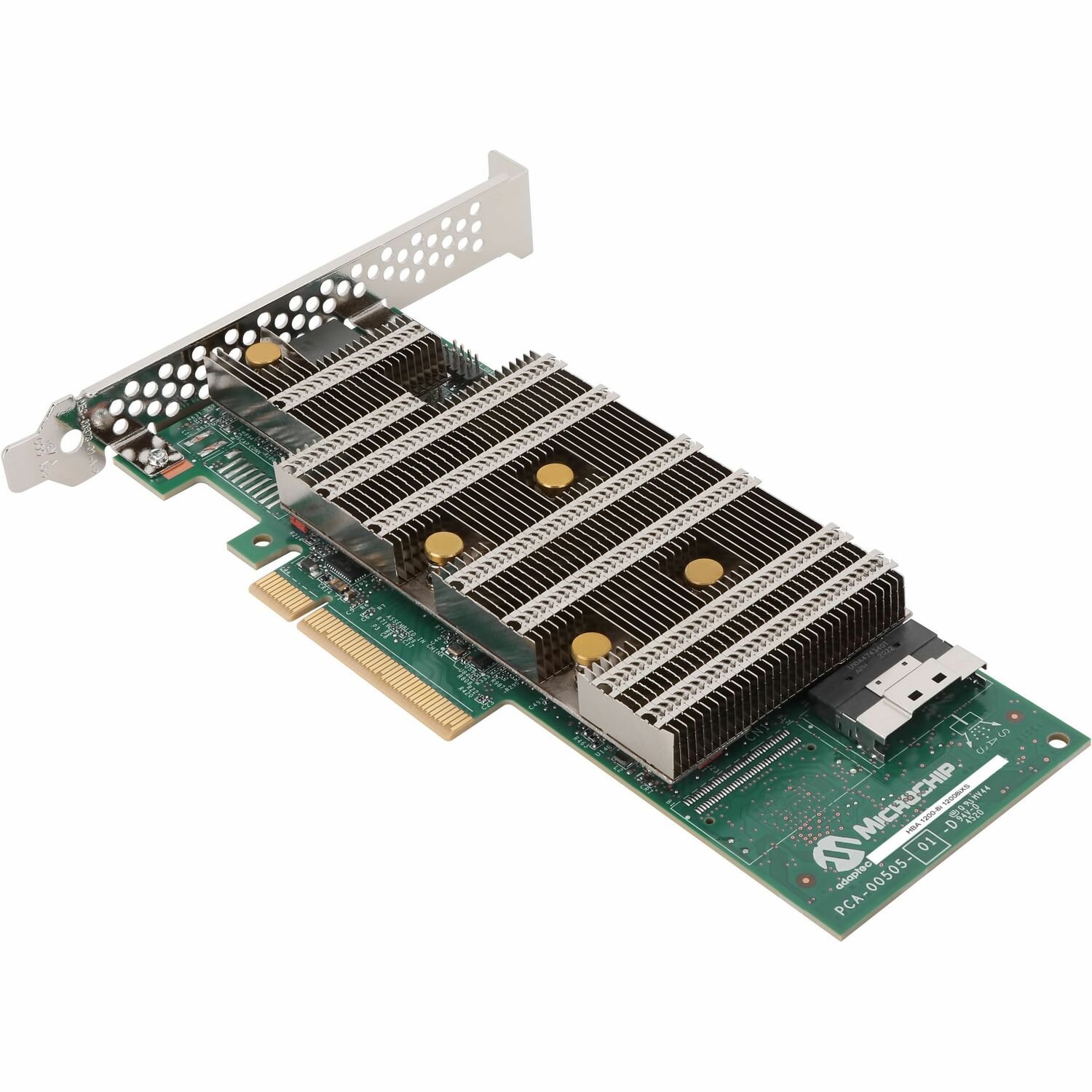 Microchip Adaptec&reg; 24G SAS/SATA/NVMe PCIe Gen 4 Host Bus Adapter