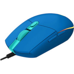 Logitech G203 Gaming Mouse - USB - 6 Button(s) - Blue