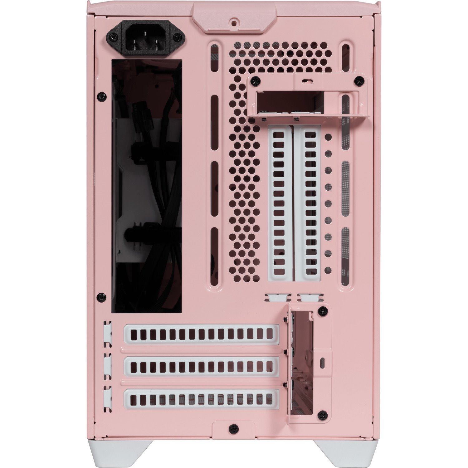 Cooler Master MasterBox MCB-NR200P-QCNN-S00 Computer Case - Mini ITX, Mini DTX Motherboard Supported - Tempered Glass, Mesh, Plastic, Steel - Flamingo Pink