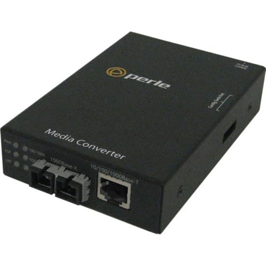 Perle S-1110-S2ST10 Gigabit Ethernet Media Converter