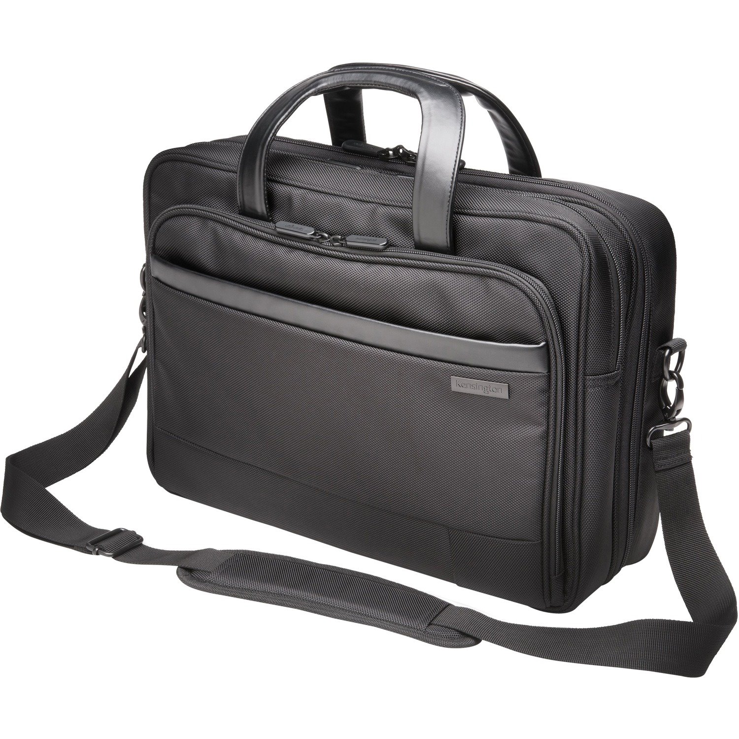 Kensington Contour 2.0 Carrying Case (Briefcase) for 24.6 cm (9.7") to 39.6 cm (15.6") Notebook - Black