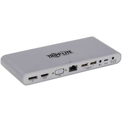 Tripp Lite by Eaton Thunderbolt 3 Docking Station 4K60Hz DP HDMI VGA USB C USB-A Gbe