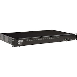 Tripp Lite by Eaton 16-Port HDMI/USB KVM Switch with Audio/Video and USB Peripheral Sharing 1U Rack-Mount