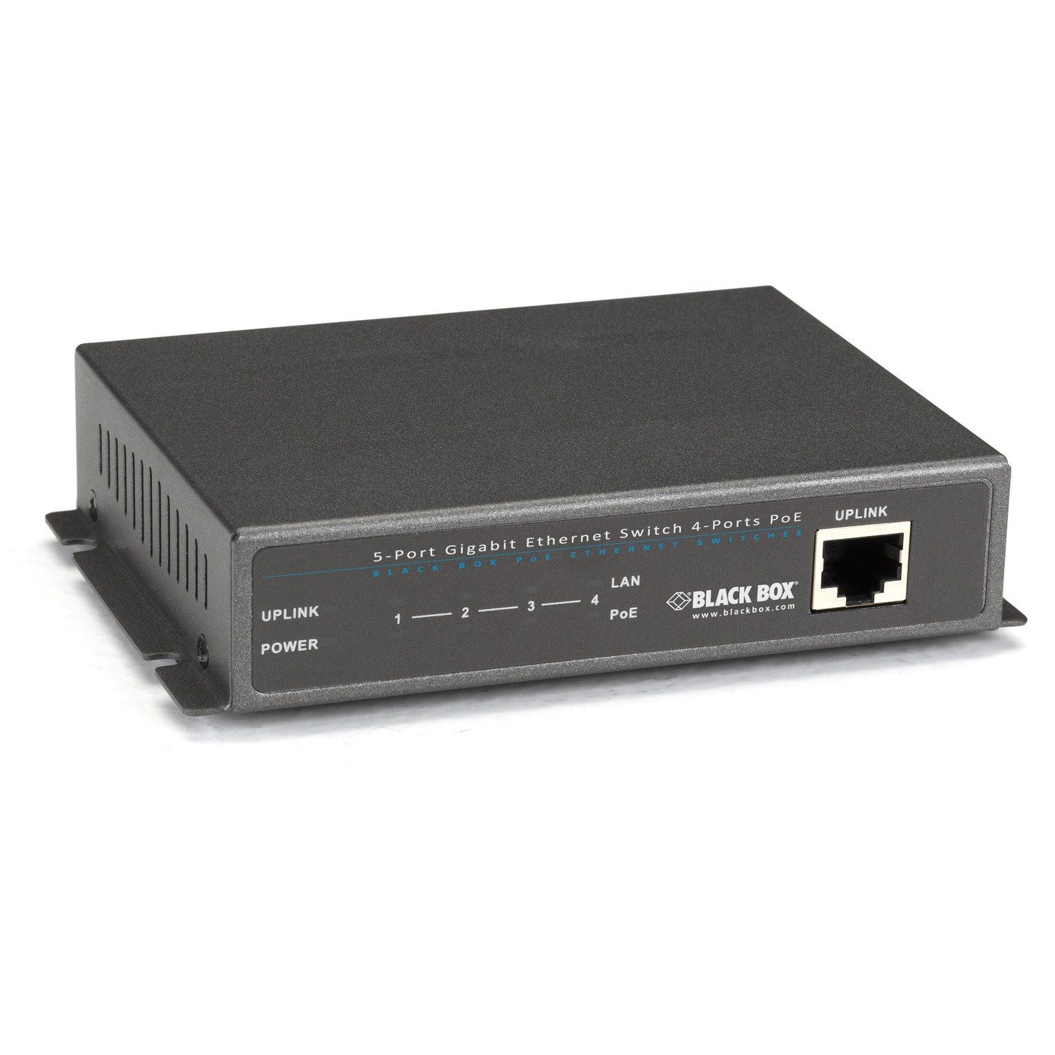Black Box LPB1200 Series Gigabit Ethernet Switch - PoE, 5-Port