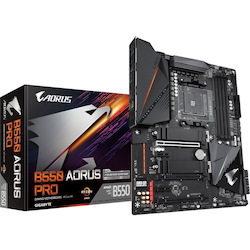 Aorus Ultra Durable B550 AORUS PRO Desktop Motherboard - AMD B550 Chipset - Socket AM4 - ATX