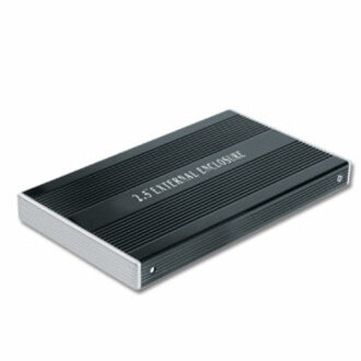LASER CASE-2S Drive Enclosure - USB 2.0 Host Interface External - Black, Silver
