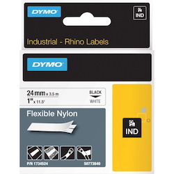 Dymo Industrial Tape 24MM X 3.5M Flexible NYL