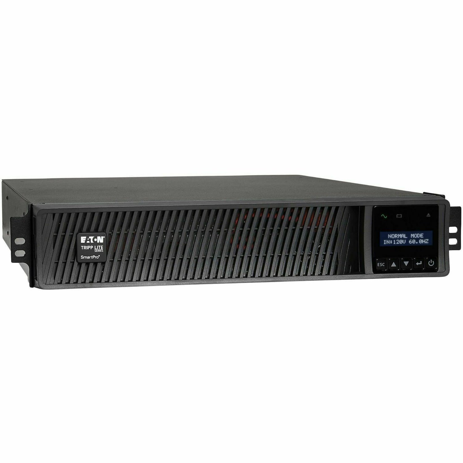 Eaton Tripp Lite Series SmartPro 3000VA 3000W 120V Line-Interactive Sine Wave UPS - 7 Outlets, Extended Run, Network Card Included, LCD, USB, DB9, 2U Rack/Tower