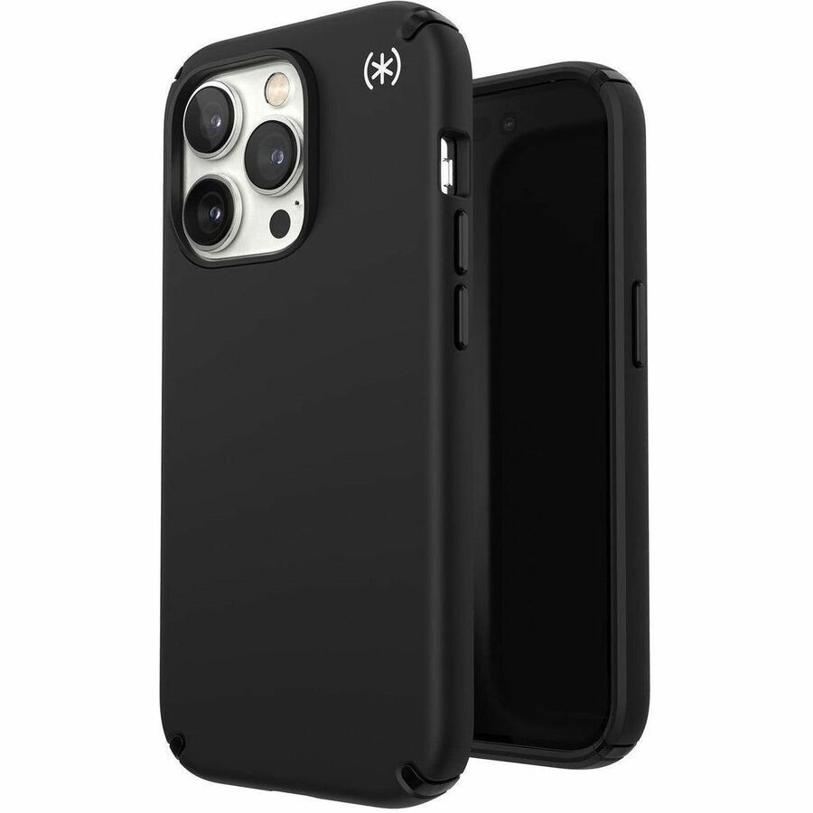 Speck Presidio2 Pro Case for Apple iPhone 14 Pro Smartphone, Accessories - Black/White