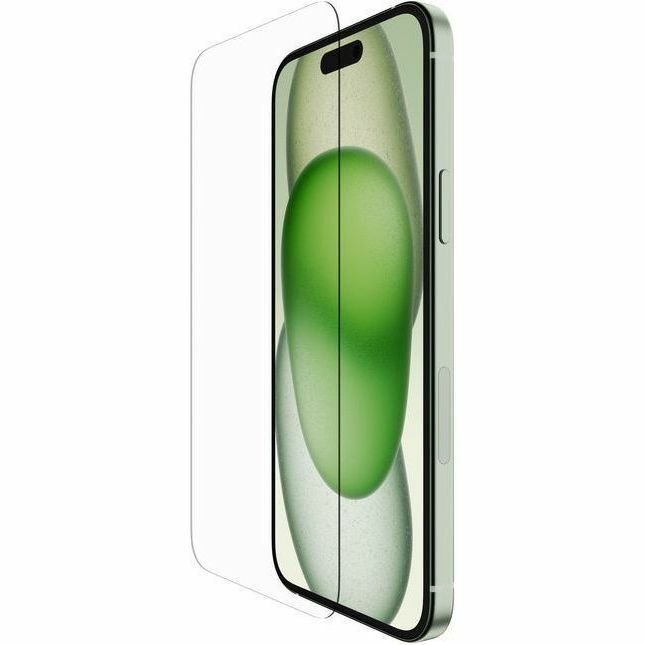Belkin TemperedGlass Treated Screen Protector for iPhone 15 Plus Transparent