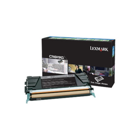Lexmark Original High Yield Laser Toner Cartridge - Black - 1 Each