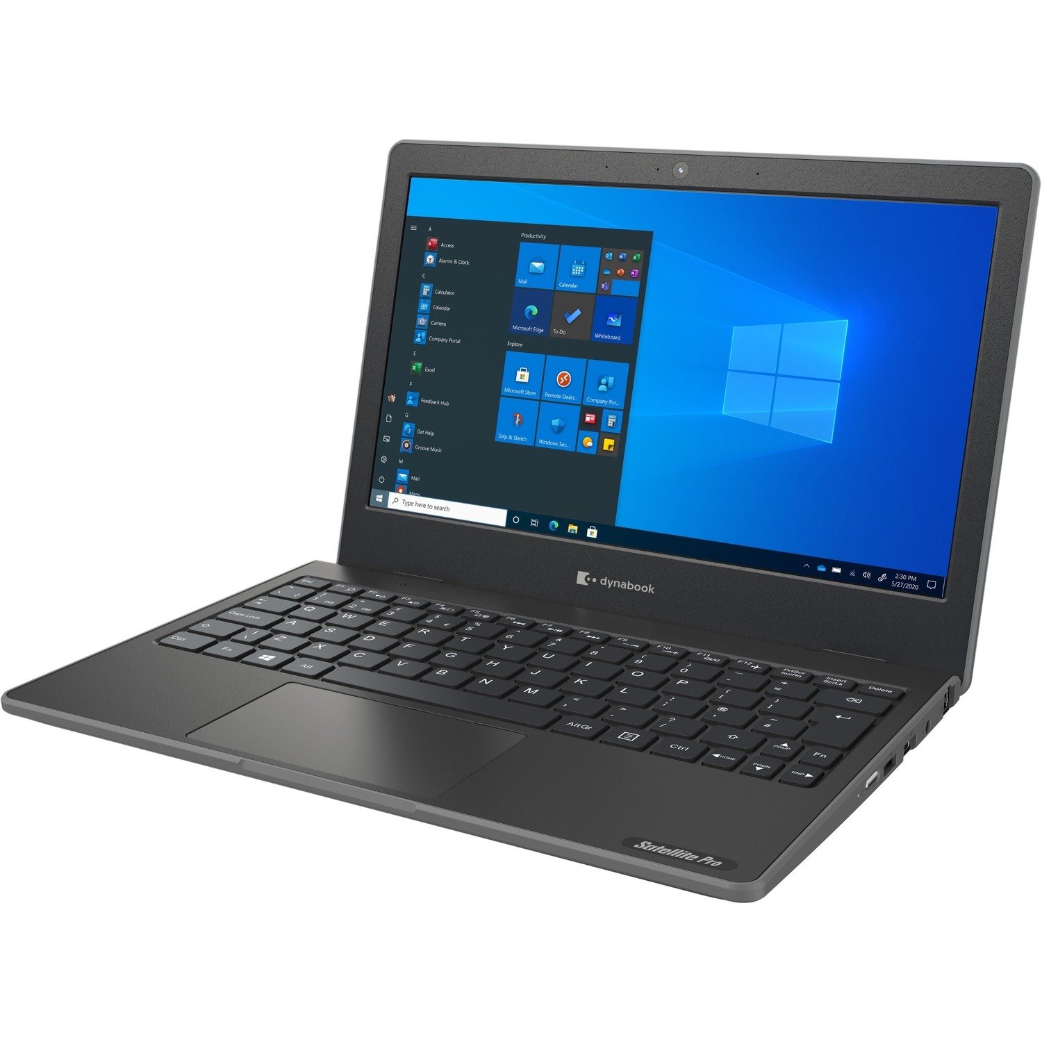 Dynabook Satellite Pro E10-S E10-S1111ED 11.6" Netbook - HD - Intel Celeron N4020 - 4 GB - 128 GB Flash Memory - English (US) Keyboard - Textured Black