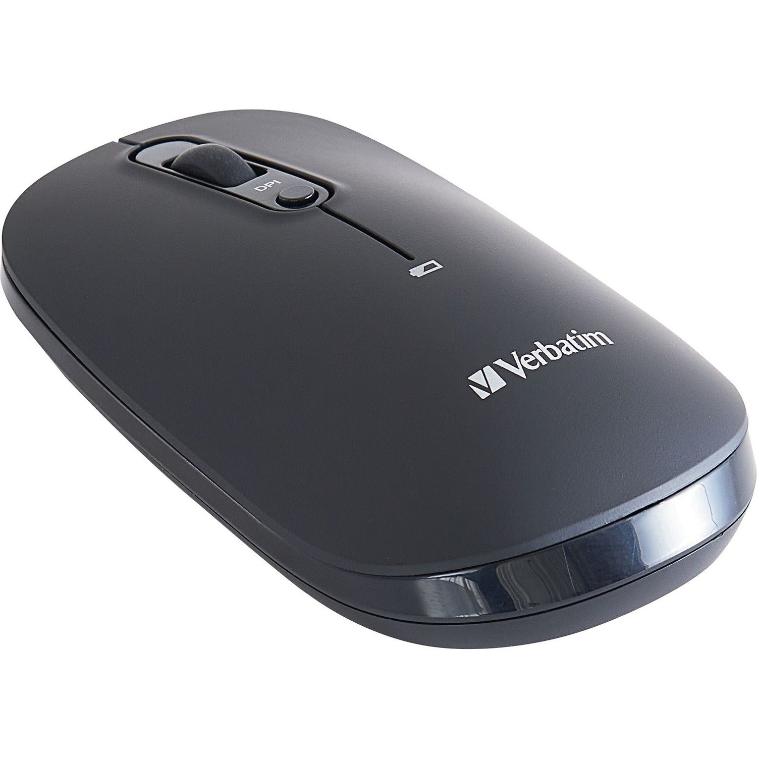 Verbatim Multi-Device Wireless Rechargeable Optical Mouse - Black